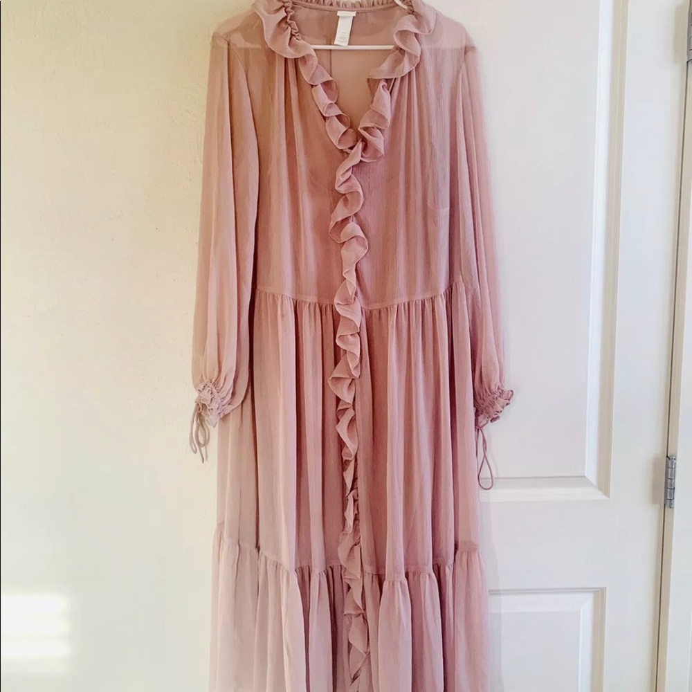 H&M Pastel Pink Dress - Size Medium